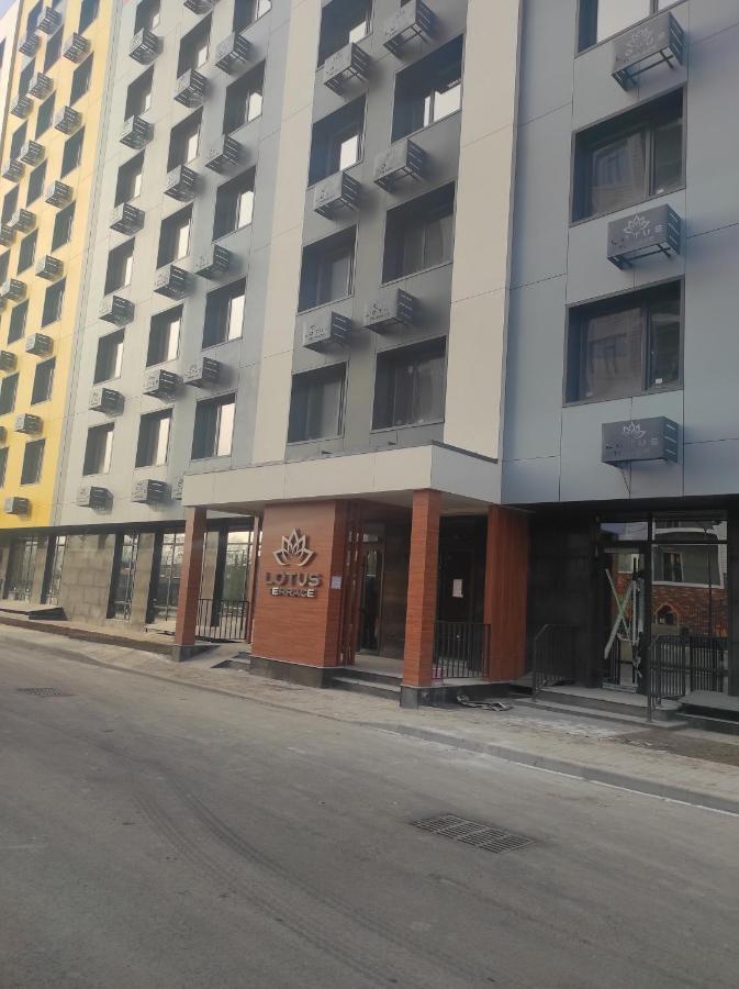 Апартаменты Жк Lotus Terrace Almatý Exterior foto